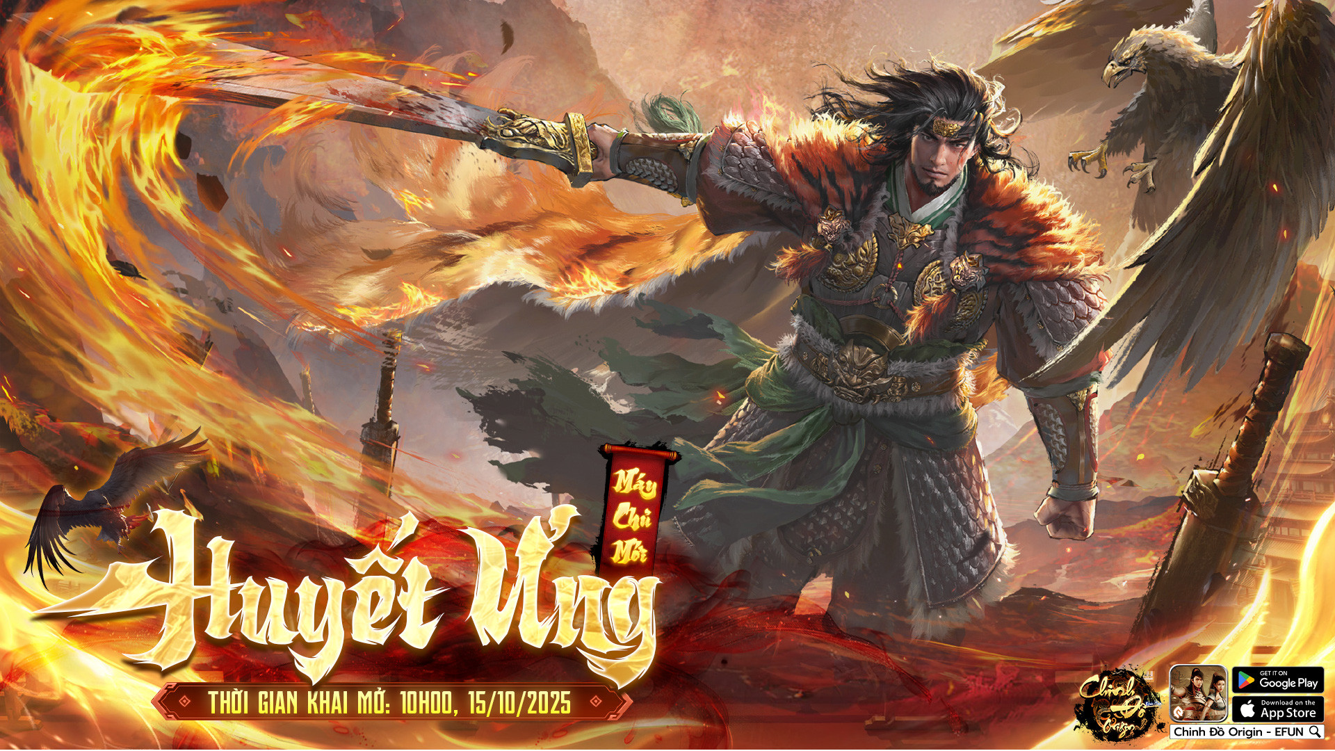 Máy chủ mới: Huyết Ưng